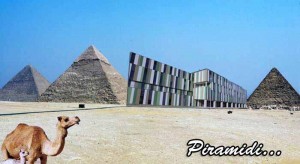 Le piramidi di Giza...