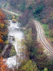 La Porrettana nella Valle del Reno