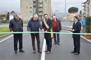 Bertinelli inaugura il parcheggio di Pistoia Ovest