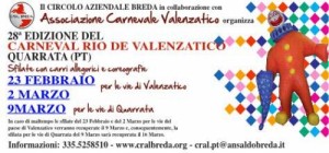 Il programma del Carnevale