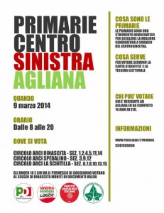 Il manifestino delle Primarie Pd