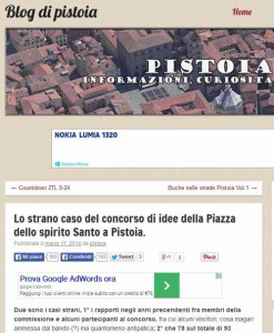 Lo strano caso di piazza dello Spirito Santo...