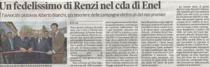 Il Tirreno del 16 aprile 2014