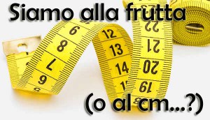 Solo questione di forme e misure...?