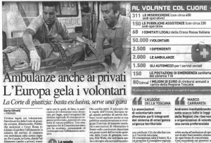 Un articolo della Nazione