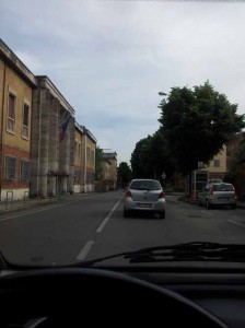 Viale Italia a passo di lumaca.