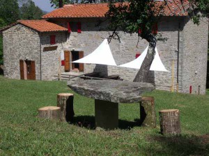 Un’immagine del rifugio restaurato