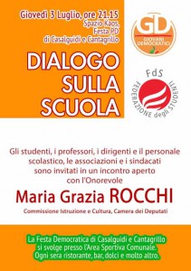 Festa Democratica a Casale e Cantagrillo