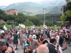 Giaglione. Pronti per la marcia tra i boschi. 2