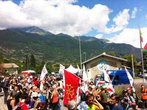 Giaglione. Pronti per la marcia tra i boschi. 1