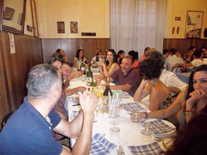 La cena di solidarietà dal Marchettoni