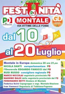 Il volantino della festa