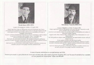 Sacco e Vanzetti