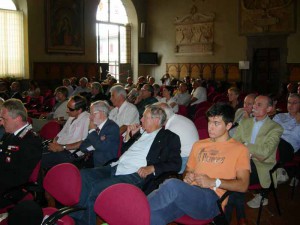 Un’immagine della platea in Sala Maggiore