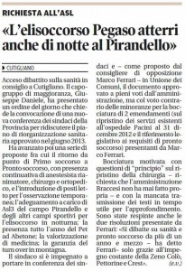 Il Tirreno, 13 settembre 2014