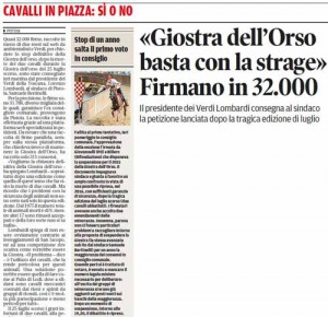 Il Tirreno, 23 settembre 2014