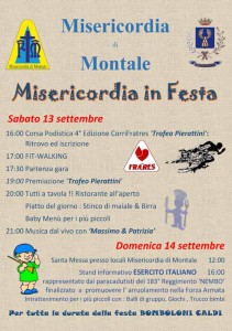 Il volantino della festa