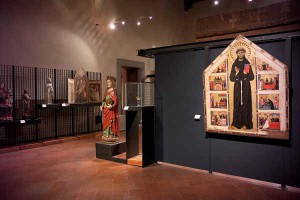 Una sala del Museo Civico di Pistoia