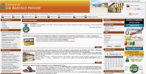 La Home Page del Comune di San Marcello Pistoiese