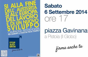 No all'austerità e all’impoverimento dell’Italia