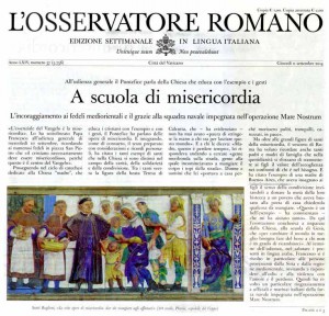 L’Osservatore Romano e Pistoia