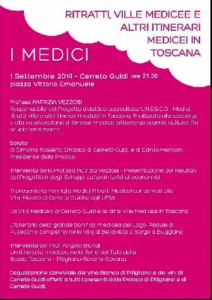 Medici. Locandina-programma