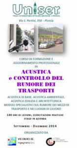 Acustica e controllo del rumore dei trasporti