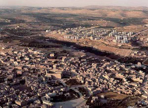 Una veduta di Hebron