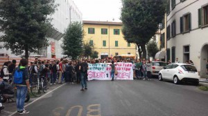 Studenti in strada a Pistoia. 3