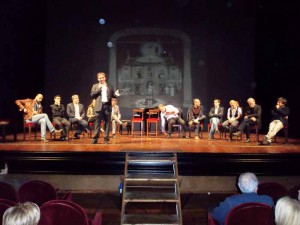 Un momento della presentazione, ovvero Il processo canonico di beatificazione della Giunta