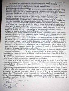 La lettera di Bolognini. 2 