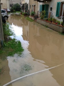 Pistoia sott'acqua