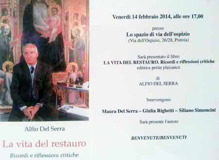 ALFIO DEL SERRA, “LA VITA DEL RESTAURO”