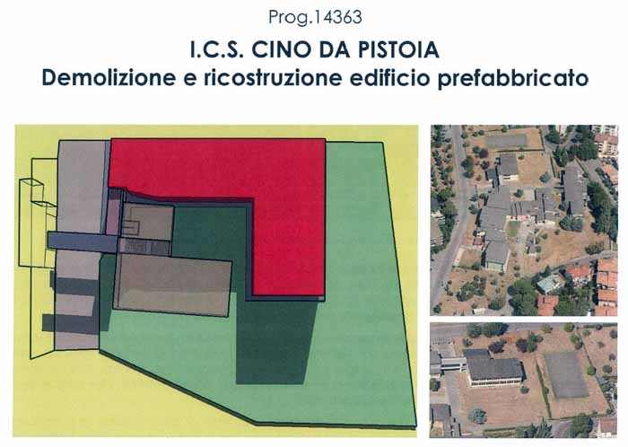 BERTINELLI CHIEDE A RENZI LA DEMOLIZIONE E LA RICOSTRUZIONE DI UN PLESSO DELLE CINO DA PISTOIA