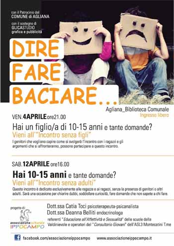 DIRE FARE BACIARE…