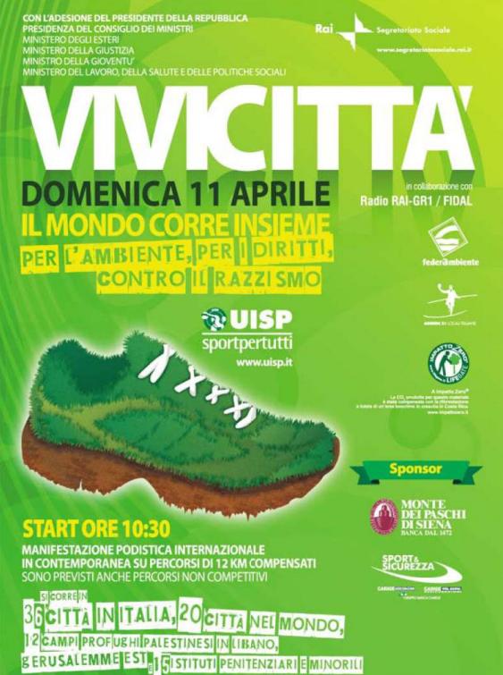 ‘VIVICITTÀ’, DOMENICA SI CORRE A SAN MARCELLO