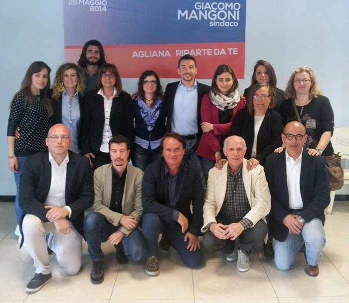 ECCO LA SQUADRA DI GIACOMO MANGONI