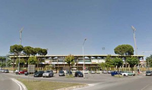 Lo stadio di Pistoia