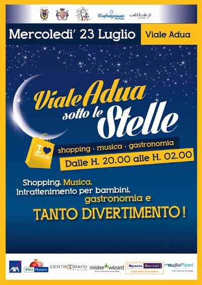 PARTE LA PRIMA EDIZIONE DI “VIALE ADUA SOTTO LE STELLE”