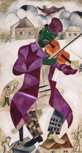 Marc Chagall, Violinista verde (1923)