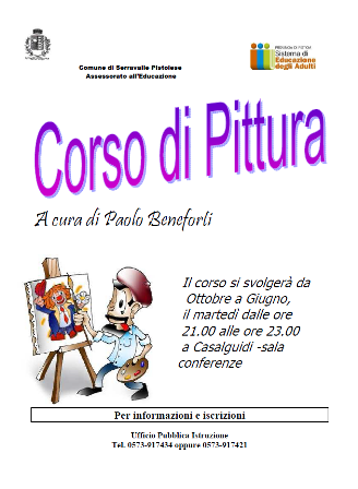 CASALGUIDI, TORNA IL CORSO DI PITTURA