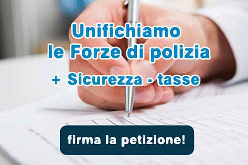 «SETTE FORZE DI POLIZIA? NO, GRAZIE!»