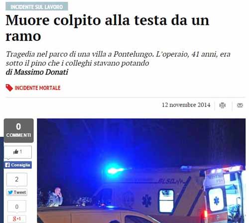 CORDOGLIO E RABBIA PER LA MORTE DI ALESSIO BIANCHI