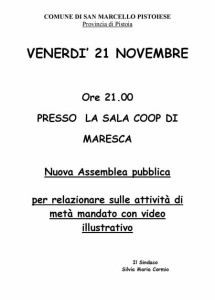 Nuova Assemblea Maresca 21_11_14