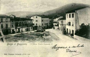 Una vecchia cartolina del Borgo