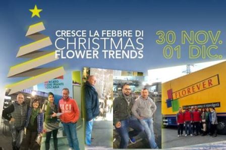 PESCIA. «CHRISTMAS FLOWER TRENDS», UN EVENTO CREATIVO