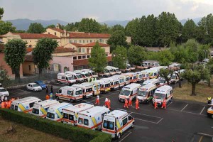 Trasferimento dal vecchio al nuovo ospedale, luglio 2013