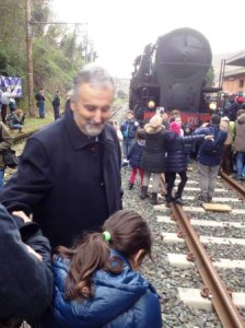 L'assessore Ceccarelli a Pracchia