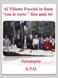 Avo, volontarie al Villone