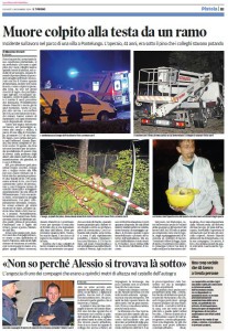 Il Tirreno, 13 novembre 2014